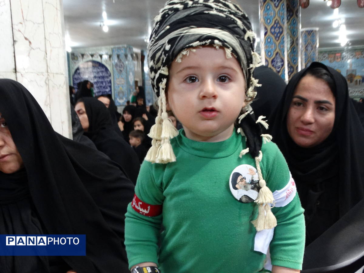 همایش شیرخوارگان حسینی در شهر گهرو