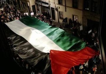 تظاهرات هزاران ایتالیایی در حمایت از فلسطین