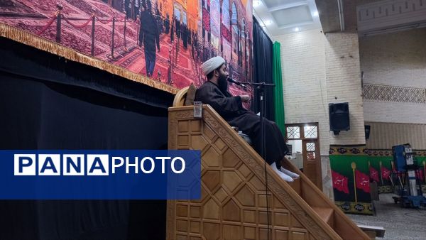 عزاداری ماه محرم در مسجد پیامبر اعظم شهرستان جم