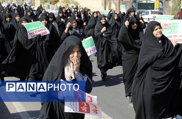 راهپیمایی بشارت نصر؛ نمایش وحدت، اقتدار و وفاداری ملت به آرمان‌های انقلاب در شهرستان تربت جام