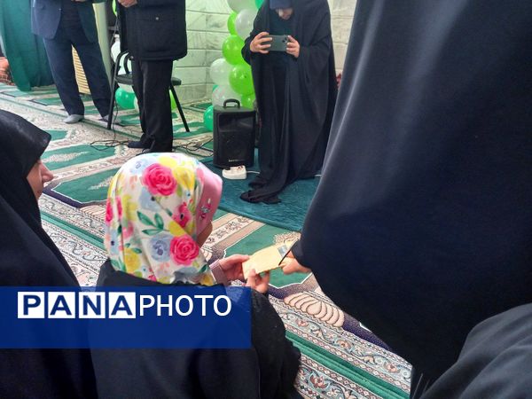 اعتکاف دانش‌آموزی در شهر بهنمیر