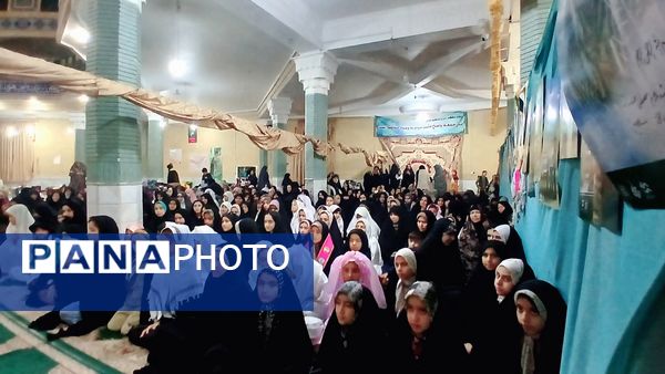 دختران باخرزی در خلوت اعتکاف با خدا