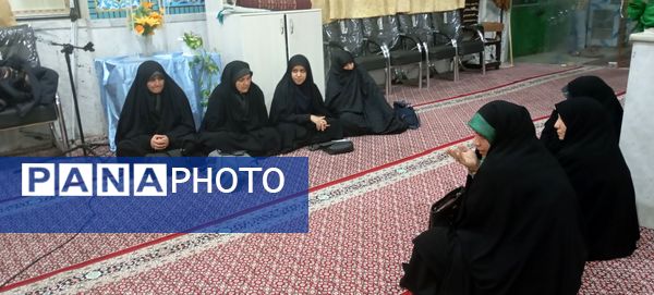 جلسه برنامه ریزی اعتکاف در مسجد چهارده معصوم