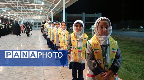 آیین استقبال از ۶ شهید گمنام در استان چهارمحال و بختیاری