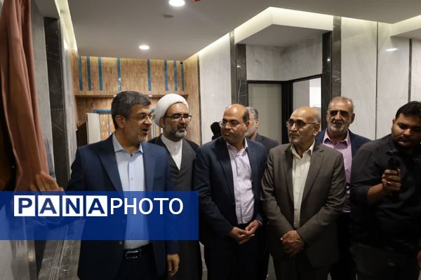 آیین افتتاح آموزشگاه خیر نیک‌اندیش جعفر شکیب در مهریز