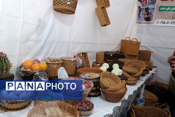 نمایشگاه دستاوردها و توانمندی بانوان روستایی در روستای بشرآباد