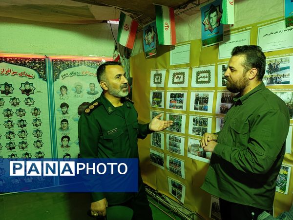 غرفه پایگاه‌های بسیج شهرستان بروجن در دومین اجلاسیه پانصد شهید شهرستان بروجن 