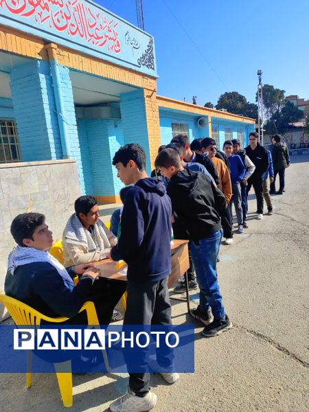 انتخابات شورای دانش آموزی در دبیرستان شاهد ابوذر غفاری نیشابور 