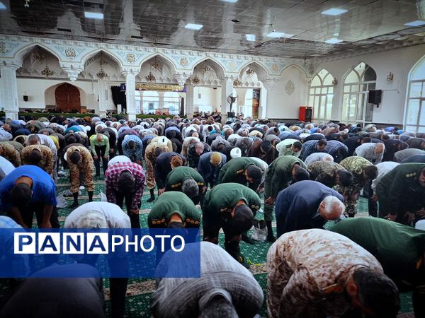 نماز جمعه و تقدیر از سربازان شهرستان کاشمر 
