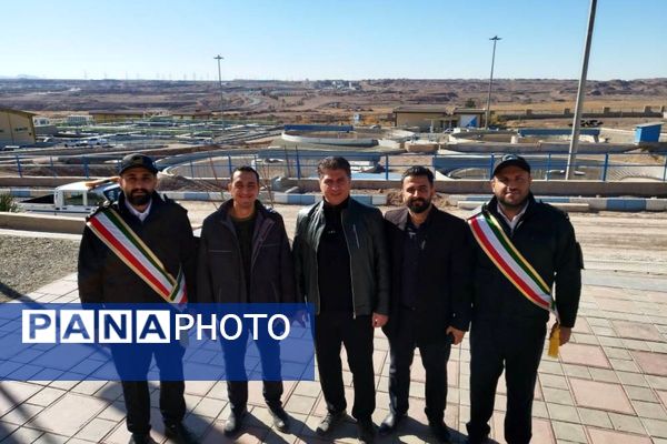 بازدید معاون اجرایی رئیس‌جمهور از طرح فاضلاب پرند