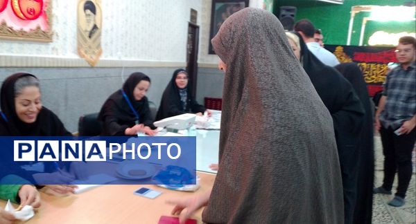 حضور مردم شهیدپرور دیار سلسله الذهب در انتخابات ریاست‌جمهوری