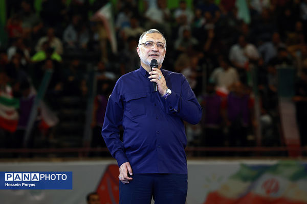 جشن قهرمانی تیم‌های ملی کشتی آزاد و فرنگی ایران