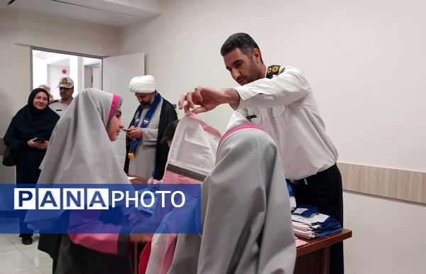 جمعی از دانش‌آموزان استان البرز به عنوان همیار پلیس انتخاب شدند