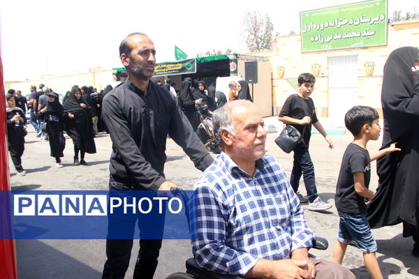 برپایی موکب عشاق الحسین در استان یزد