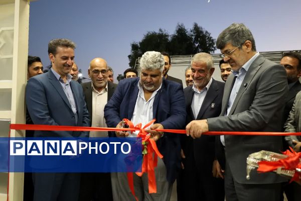 افتتاح هنرستان نساجی شهید ابراهیمی در یزد