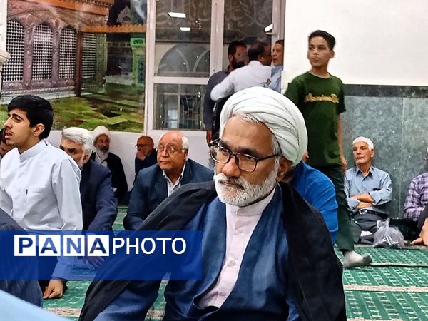 گرامیداشت اولین سالگرد شهادت سیدحسن نصرالله در امام زاده سید حمزه (ع) کاشمر 