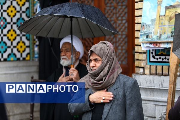 مراسم عزاداری سالروز شهادت امام هادی(ع) در حرم حضرت معصومه(س)