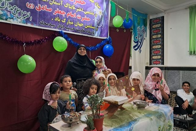 جشن میلاد پیامبر(ص) در حسینیه اباذر قائمشهر