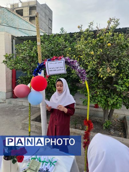 آیین افتتاحیه هفته «سفیران سلامت» در مدرسه شهید ابراهیم تنیده 