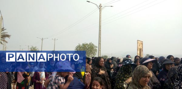 سوگواری عاشورای حسینی در روستای رضوان