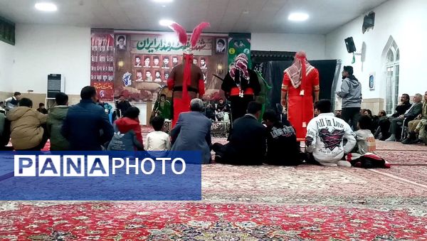 شبیه خوانی به مناسبت شهادت بانوی دوعالم در امامزاده سید قاسم روستا ارغا 