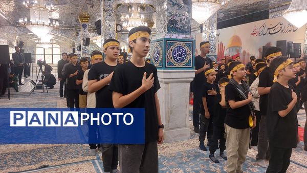 سوگواره سراسری احلی من العسل در امام زاده سید عباس بجنورد  