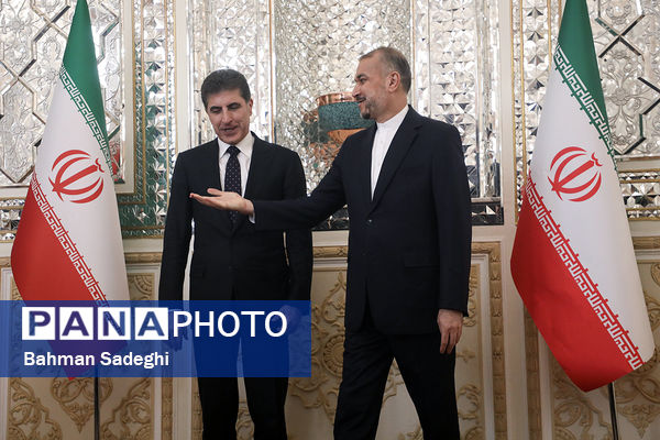 دیدار رئیس اقلیم کردستان عراق با امیرعبداللهیان
