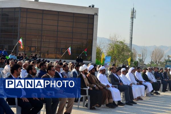 بستک میزبان نمایش اقتدار بسیجیان 