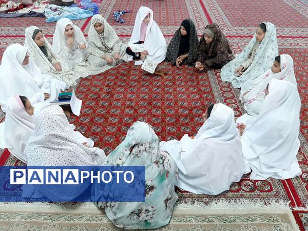 دومین روز از اعتکاف دانش‌آموزی در مسجد امام حسن شهرستان گالیکش