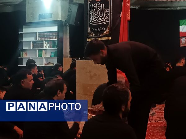 شب پنجم عزاداری در هیئت انصارالحسین نیشابور 