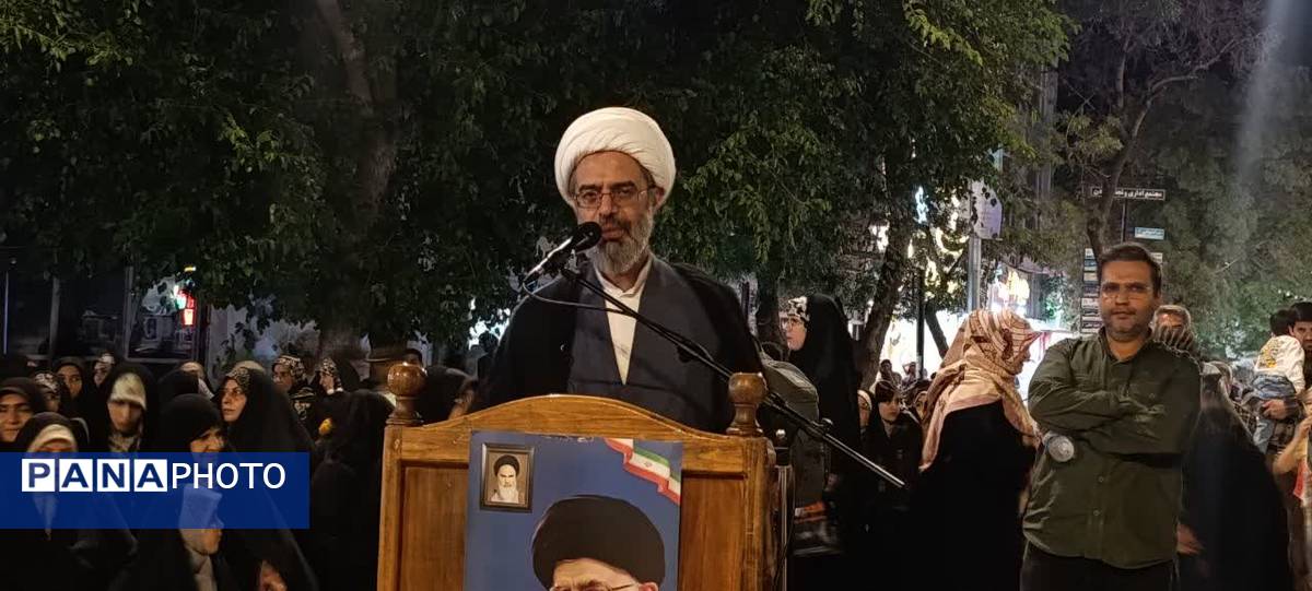 اجتماع مردم غیور بجنورد در حمایت از بیانات مقام معظم رهبری