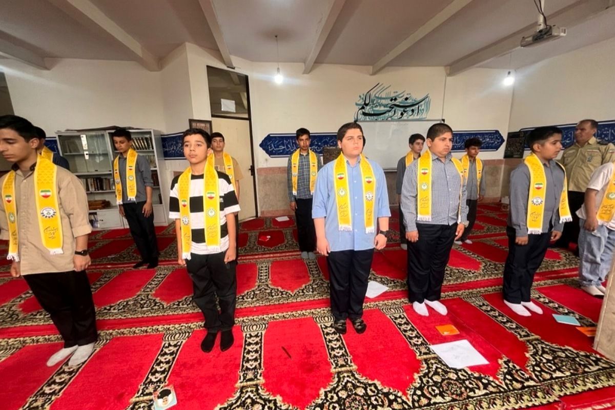 پیش اردوی ملی پیشتازان شهرستان قدس
