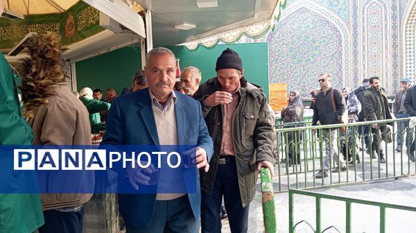 پذیرایی از زائران علی ابن موسی الرضا (ع)