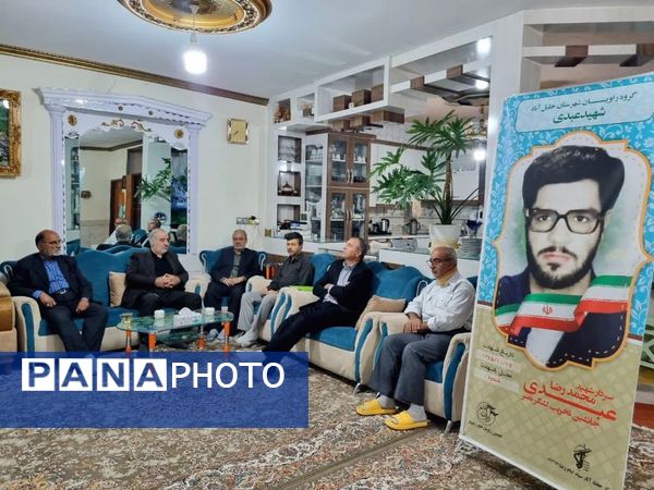 مراسم ماهانه انجمن راویان فتح در شهرستان خلیل‌آباد