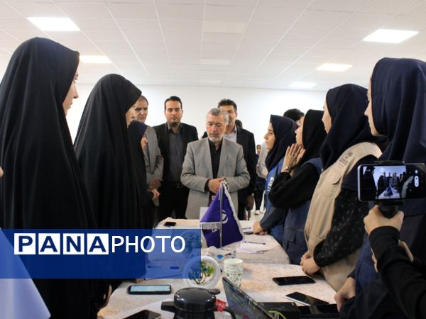 حضور مدیرکل آموزش و پرورش خراسان رضوی در مانور رسانه‌ای پانا در مشهد