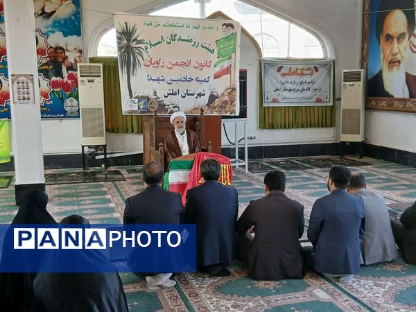 عهدی دوباره با شهیدان در گلزار شهدای املش