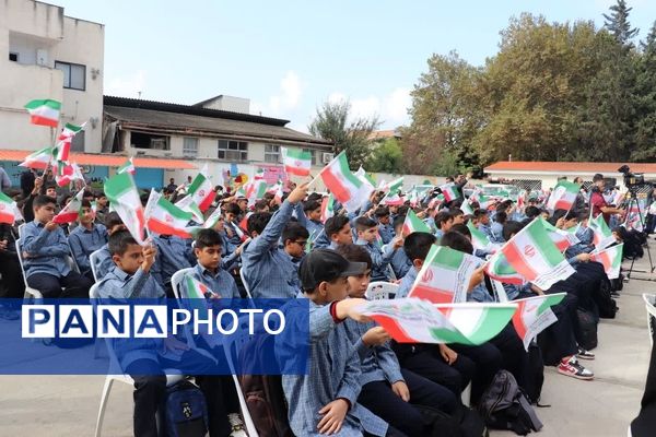 آیین بازگشایی مدارس در مازندران 