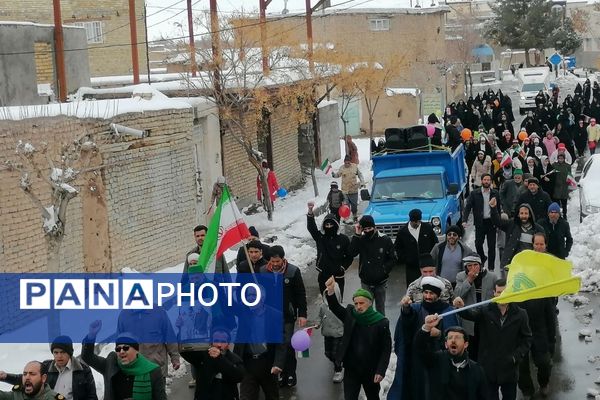 راهپیمایی ۲۲ بهمن، تجلی اتحاد و اراده ملی در بایگ