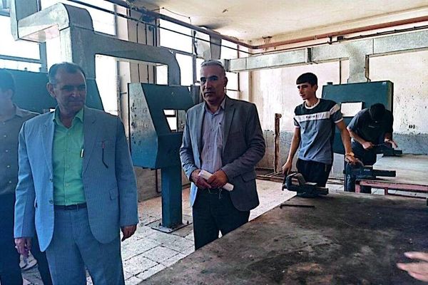 نور محمد سلطانی از هنرستان شهید رجایی زاغه بازدید کرد
