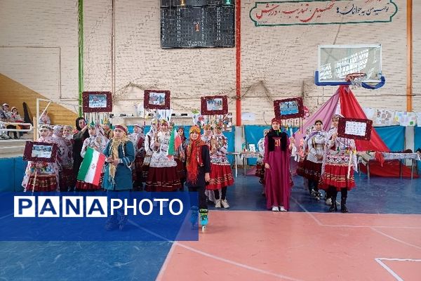 برگزاری جشنواره طرح دختران آفتاب ایران در شیروان