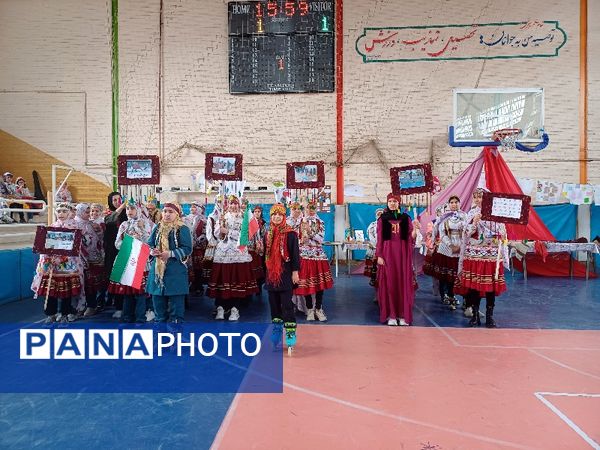 برگزاری جشنواره طرح دختران آفتاب ایران در شیروان