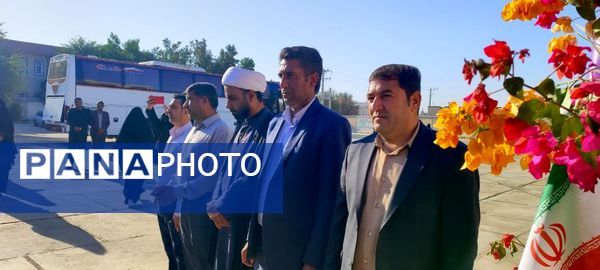 اعزام ۷۶ دانش‌آموز دختر فاریابی به مناطق عملیاتی جنوب کشور