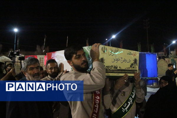 استقبال از شهدای گمنام در امامزاده سیدجعفر محمد یزد