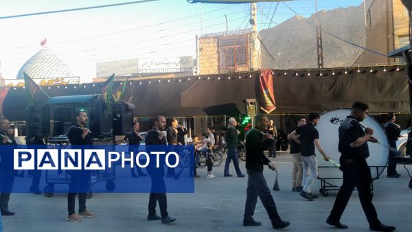 عشاق حسین در ماه محرم شهرستان بن 