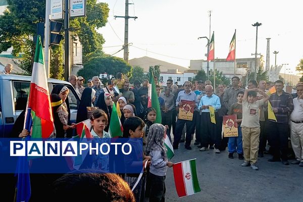 جشن بزرگ پیروزی رزمندگان اسلام در نبرد علیه رژیم صهیونیستی و آمریکای جنایتکار در شهرستان قروه