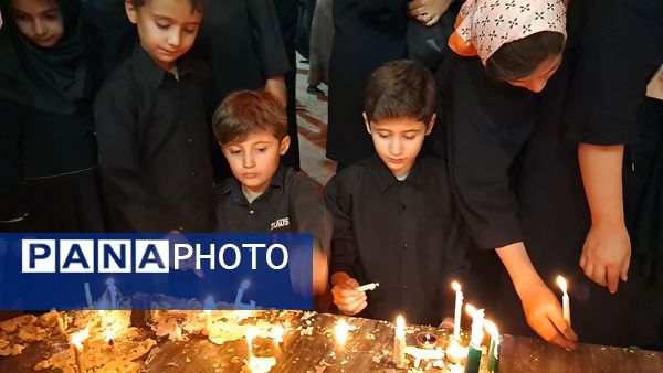 شام غریبان و حضور کودکان در مراسم سوگواری عاشورا