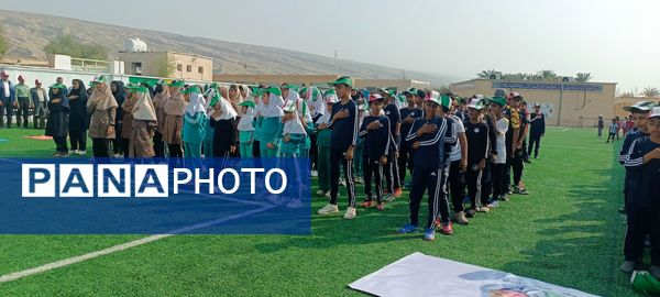 المپیاد ورزشی درون مدرسه‌ای در مدرسه شهید مطهری فین