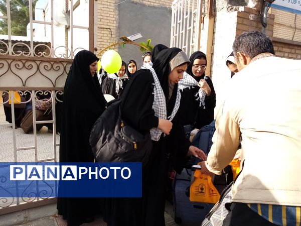 برگزاری جلسه توجیهی و اعزام دانش‌آموزان به راهیان نور خلیل آباد