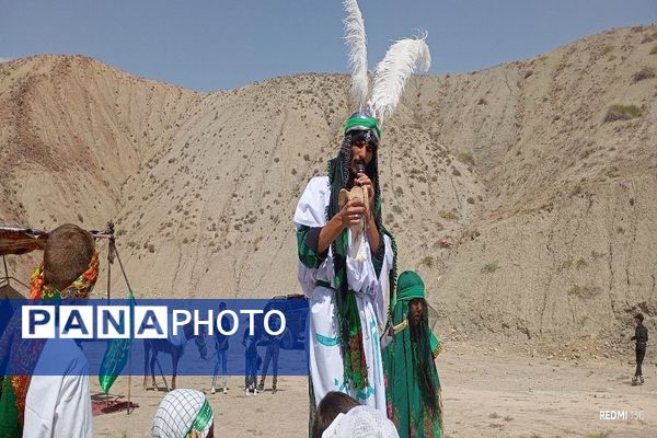 مراسم تعزیه خوانی اربعین حسینی در شهر نیشابور