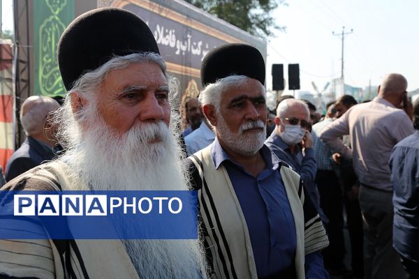 دانش آموزان اهوازی انزجار از استکبار جهانی را در قاب دوربین پانا ثبت کردند